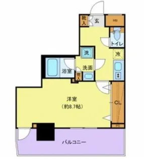 東京都足立区梅田6【マンション】の間取り