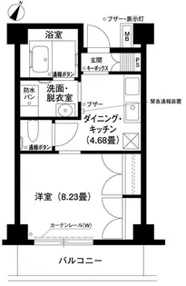 芦屋の杜【1階】の間取り