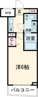 クレヴィスタ北綾瀬【3階】の間取り