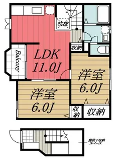千葉県市原市姉崎【アパート】の間取り