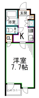 東京都杉並区高井戸西1【マンション】の間取り