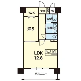 CJ AMB【6階】の間取り