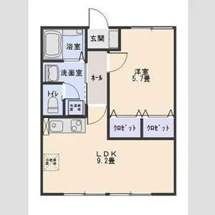 スミカB【1階】の間取り