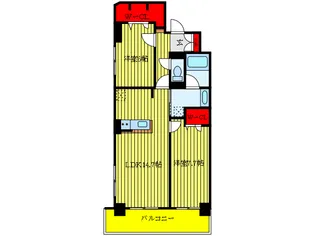 東京都足立区新田3【マンション】の間取り