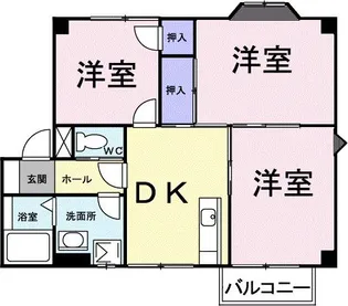 ネオ・シャトー【2階】の間取り