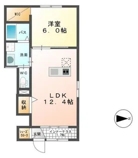 リベルテ【1階】の間取り