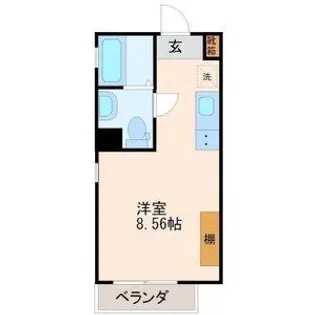 コスモス翔東今泉【2階】の間取り