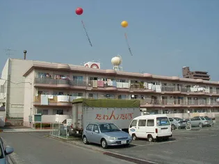 新田マンション【1階】の外観