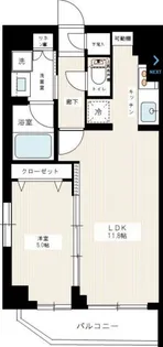 ブライズ大森東クアトロ【1階】の間取り