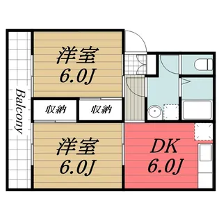 千葉県市原市平田【マンション】の間取り