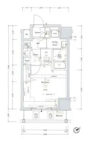 AXAS汐留【4階】の間取り