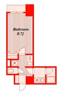 T sgardenセンター南【5階】の間取り