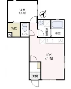 神奈川県横浜市磯子区洋光台3【アパート】の間取り