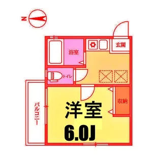 ラ・カーサミア【2階】の間取り