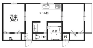 グランドオーク参番館【4階】の間取り