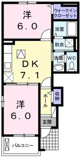 ラピスラズリ【1階】の間取り