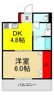 第11秋葉ビル【1階】の間取り