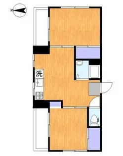 ニュー野方【1階】の間取り