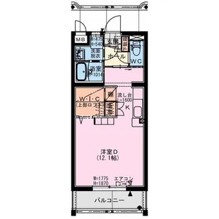 Village sitta【2階】の間取り