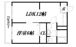 静岡県浜松市中央区上島3【マンション】の間取り