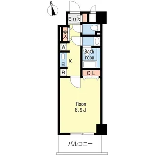 ドゥーエ横浜都筑【5階】の間取り
