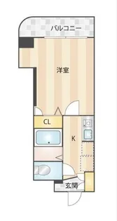 カーサ松原【1階】の間取り