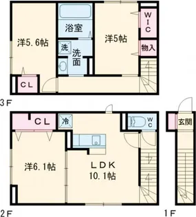 セレスティア柴又IVの間取り