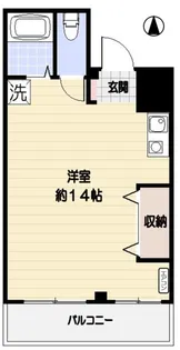 エーエスビル【2階】の間取り