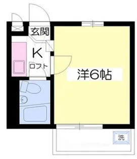 ジュネパレス市川第21【1階】の間取り