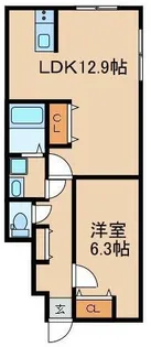 東京都中野区鷺宮1【アパート】の間取り