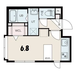 Grand Terrace北4条【4階】の間取り