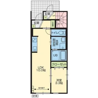 CASA MY FAMILIAR【1階】の間取り