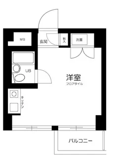 メインステージ大森町駅前【3階】の間取り