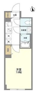ウェルスクエア学芸大学II【2階】の間取り
