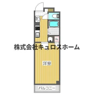 大阪府大阪市生野区鶴橋2【マンション】の間取り