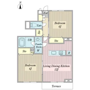 cielo【1階】の間取り