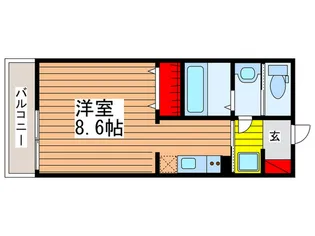 メッツァコ-ト【2階】の間取り