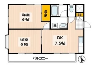 ステラハイムファイブワン【2階】の間取り