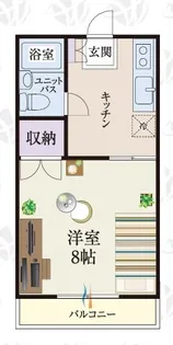 b’CASA千葉富津re-born A棟【1階】の間取り