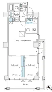 オーパスレジデンス南青山【4階】の間取り