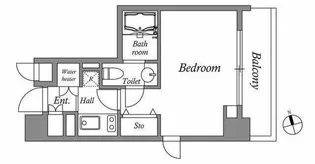 HF東新宿レジデンス【8階】の間取り