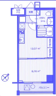 SUPRE新横浜【4階】の間取り