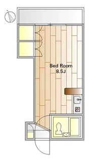 サングレース【1階】の間取り