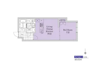 EXAM新中野II【4階】の間取り
