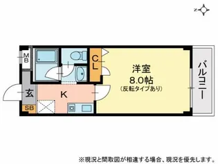 アージュ伊島【2階】の間取り