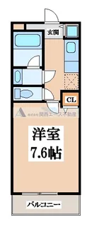 ル・クレール【1階】の間取り