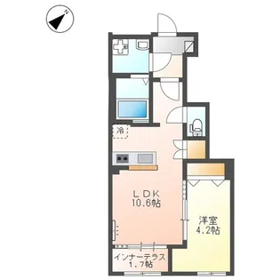 ISOLA【1階】の間取り