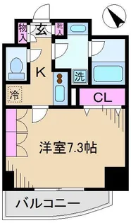 ベルグレード王子【2階】の間取り