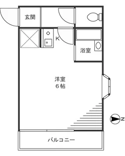 サニー・サイド【3階】の間取り