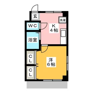 オークランドS・K【1階】の間取り